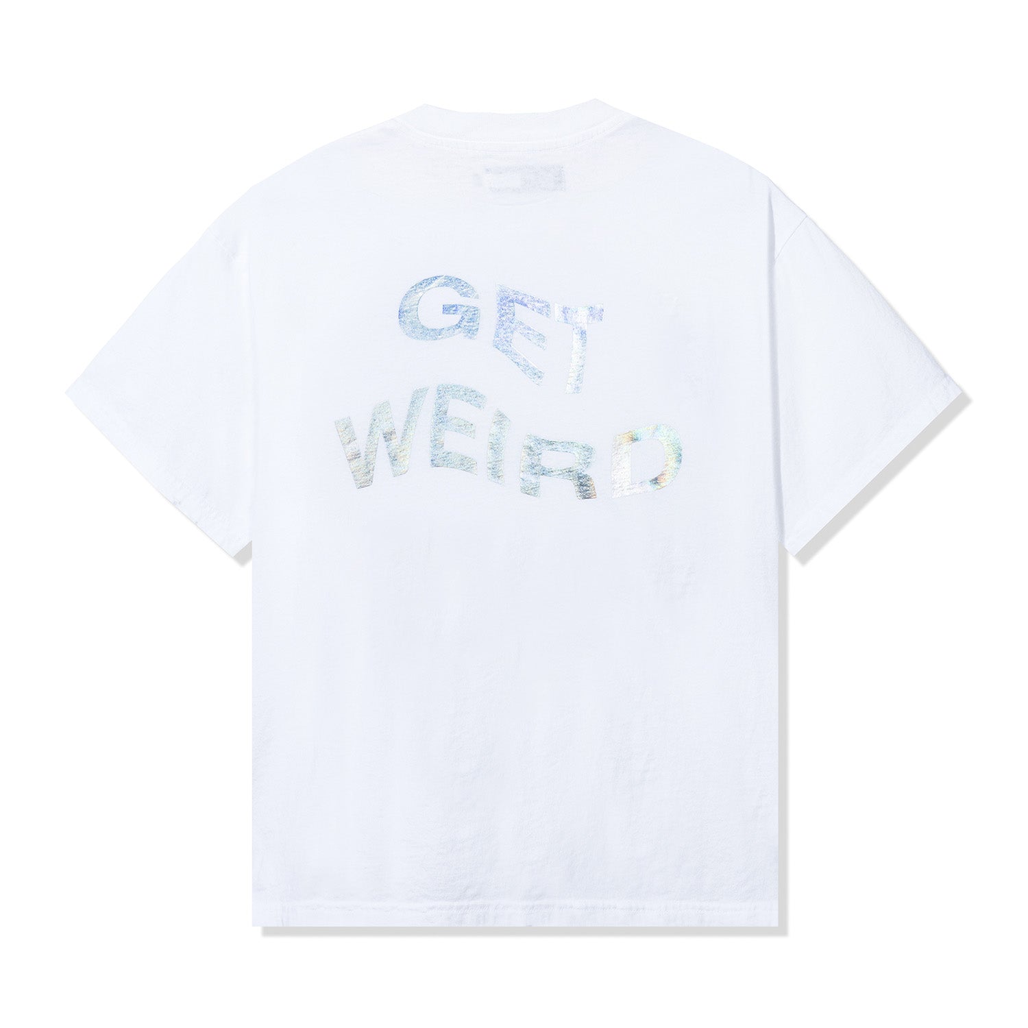 Anti Social Social Club Kids Get Weird Hologram White T-Shirt